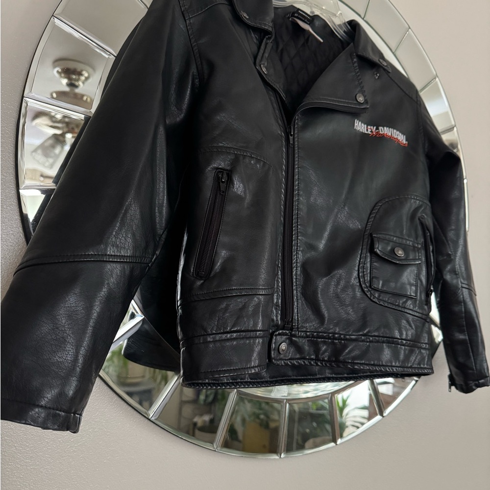 Kids Harley-Davidson Black “Leather” Jacket
